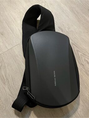 Mark Ryder Ratio Arc Mini: Hardshell Waterproof Crossbody Bag With USB Port